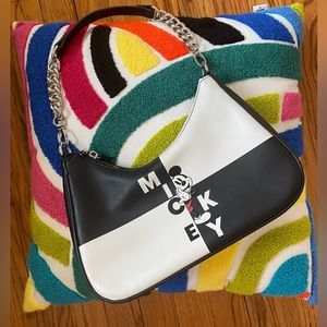 COPY - Black White Mickey Mouse Primark Bag , Not Original Zipper